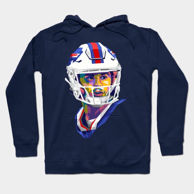 Josh Allen Hoodie by ESENTIAL-AF